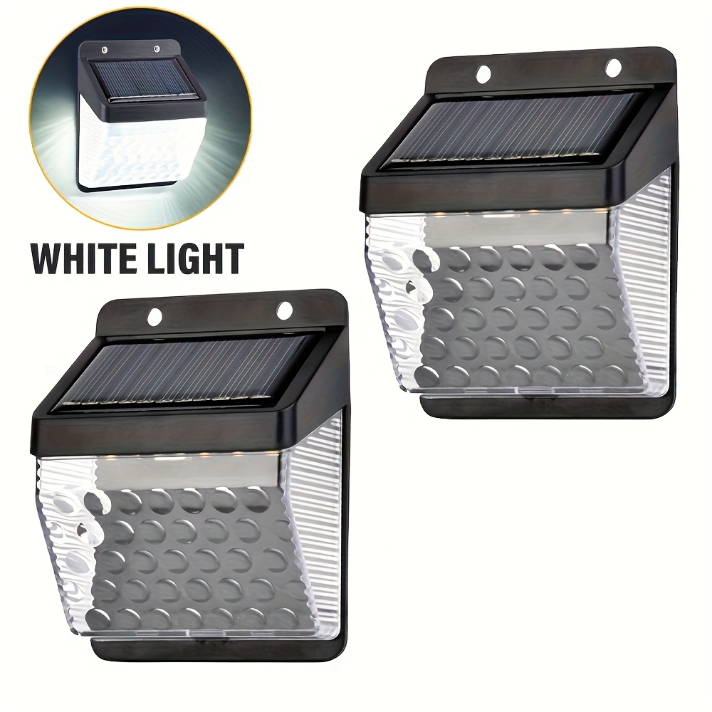 Lighting Decoration Ideas - LED Solarleuchte mit PIR-Bewegungssensor, Wasserdichte Solarlampe