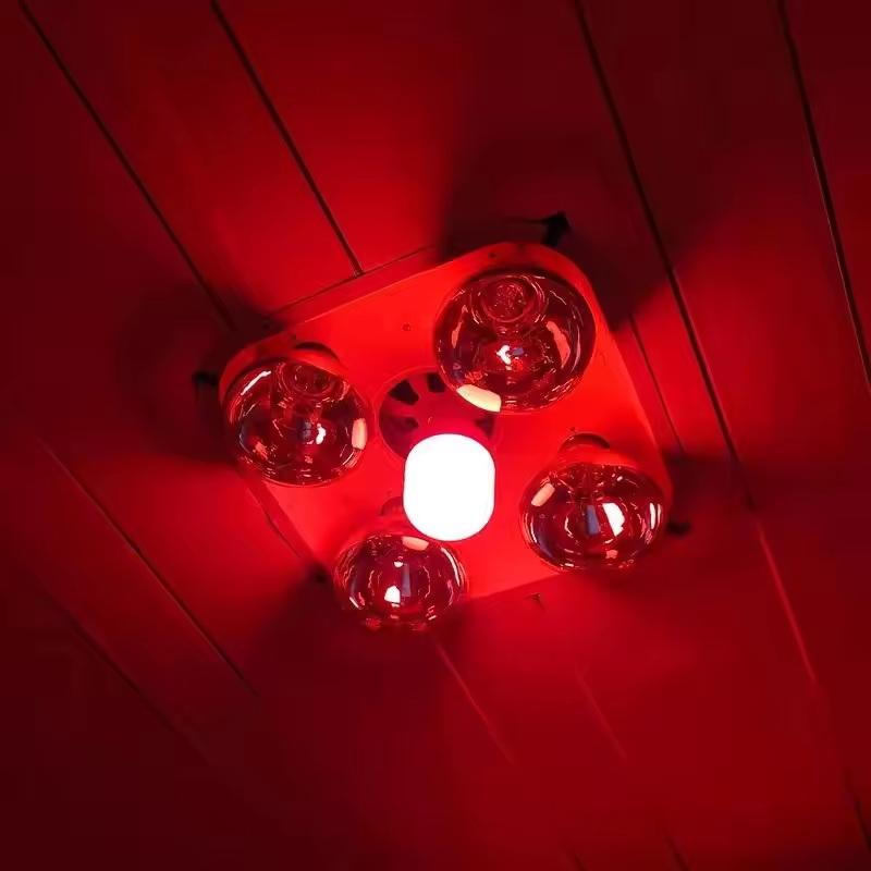 Lighting Christmas Decor - Neue Hochleistungs-Rote LED-Glühbirne E27/B22 220V 5W