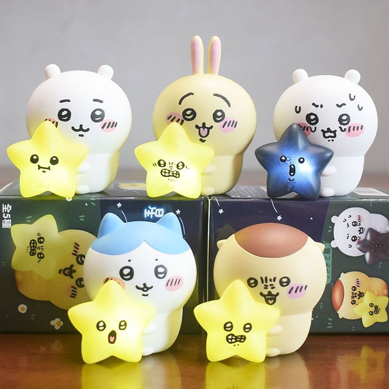 Lighting Decoration Ideas - Leuchtender Stern Nachtlicht Kawaii Hachiware Usagi