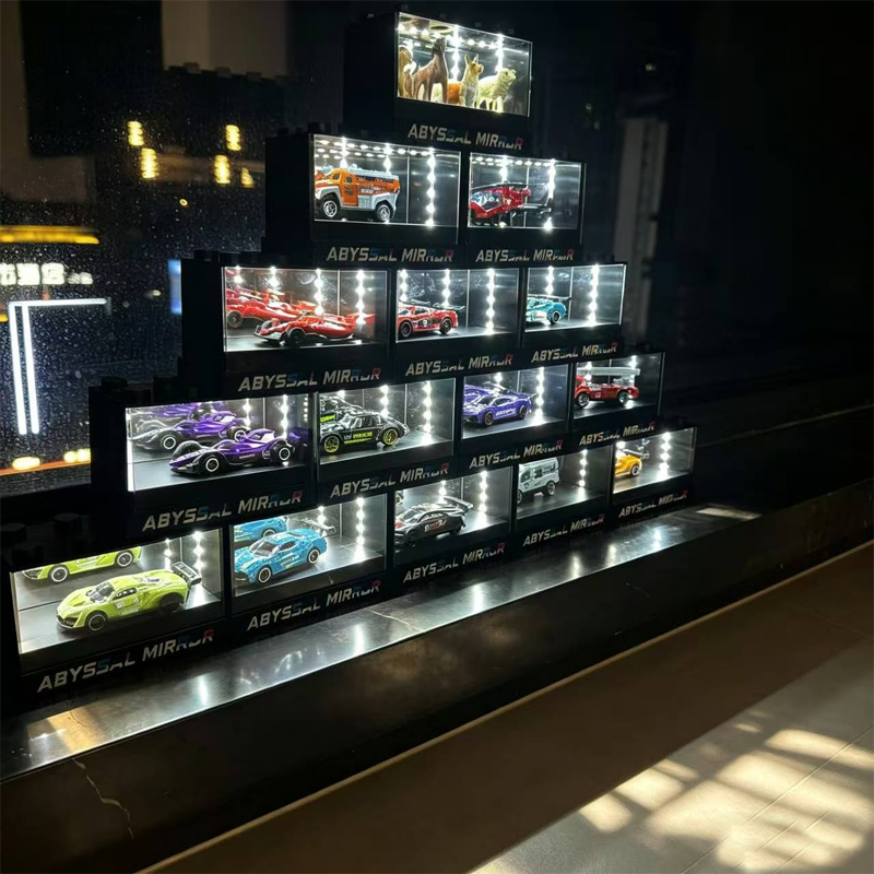 2026 Neues Automodell-Vitrine  – Lighting Visual Bewertung und Preis