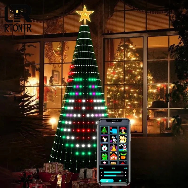 Smarte RGB Weihnachtsbaumspitz – Lighting Christmas Decor Bewertung und Preis