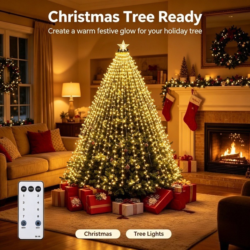 USB LED Lichterkette, Wasserdi – Lighting Christmas Decor Bewertung und Preis