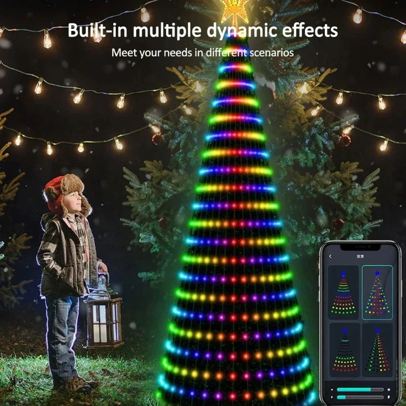 Weihnachtsstern-Baumbeleuchtun – Lighting Christmas Decor Bewertung und Preis