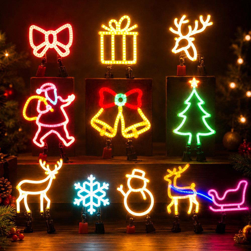 Weihnachtsdekoration LED-Neons – Lighting Christmas Decor Bewertung und Preis