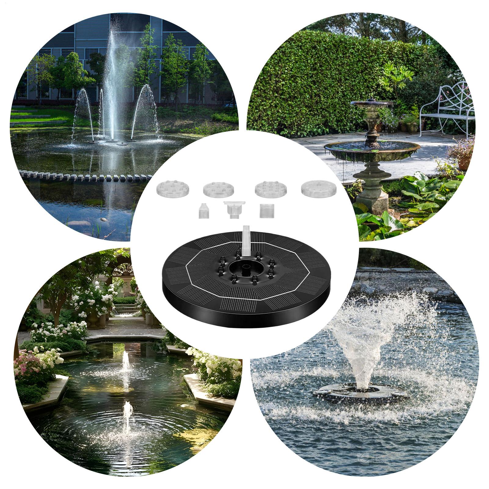 Solarbetriebene Springbrunnenp – Up Lighting Decor Bewertung und Preis
