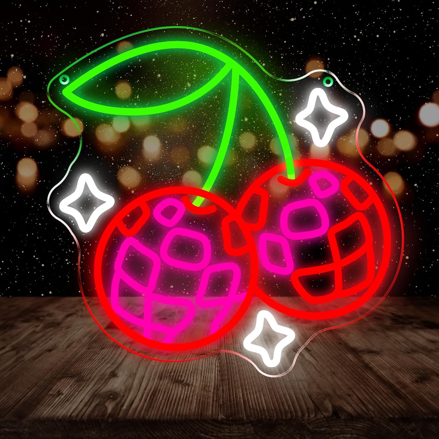 Disco-Kugel-Kirsch-LED-Neonsch – Lighting Christmas Decor Bewertung und Preis